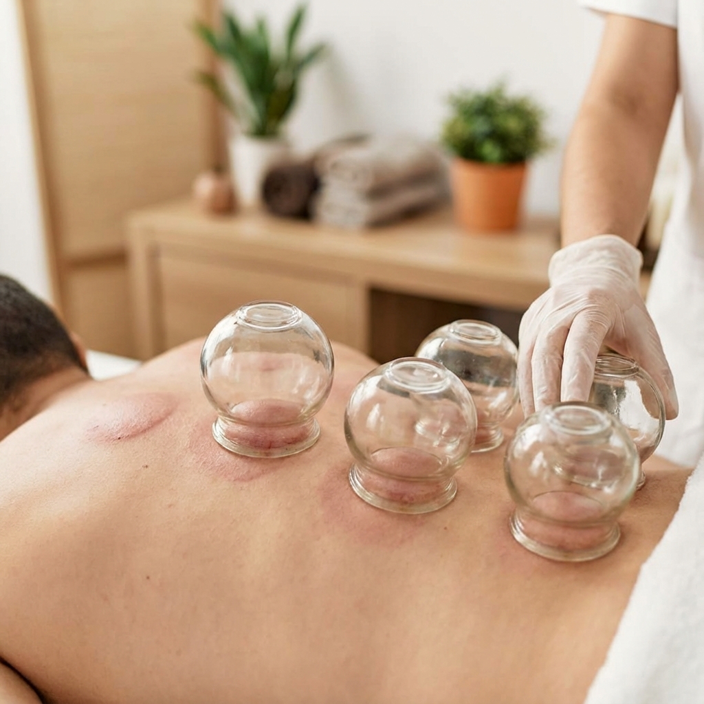 Schröpfkopftherapie